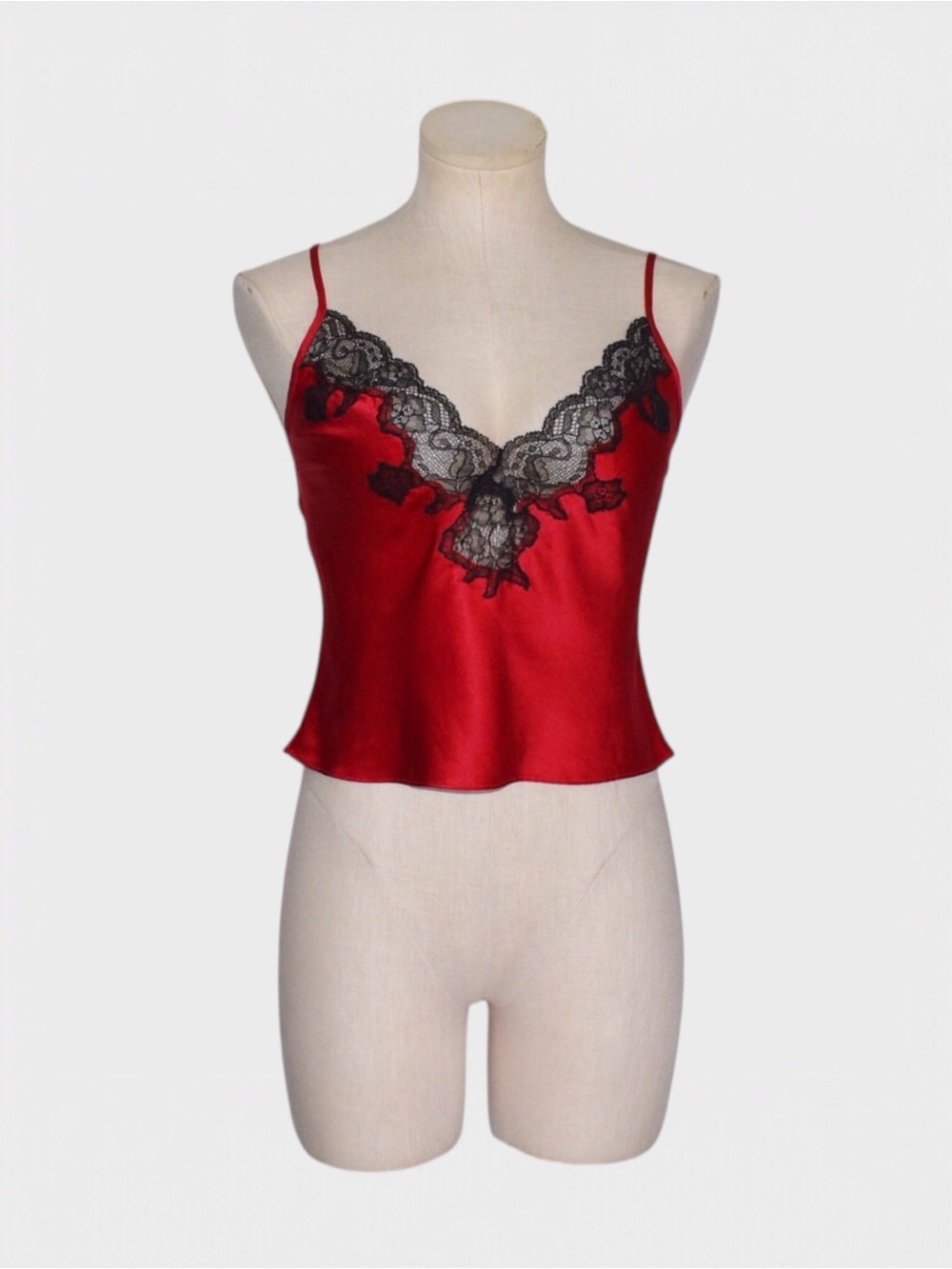 Victorias Secret 90s Vintage Silk Lace Cami Top